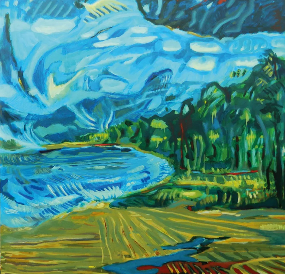 Paisaje antediluviano