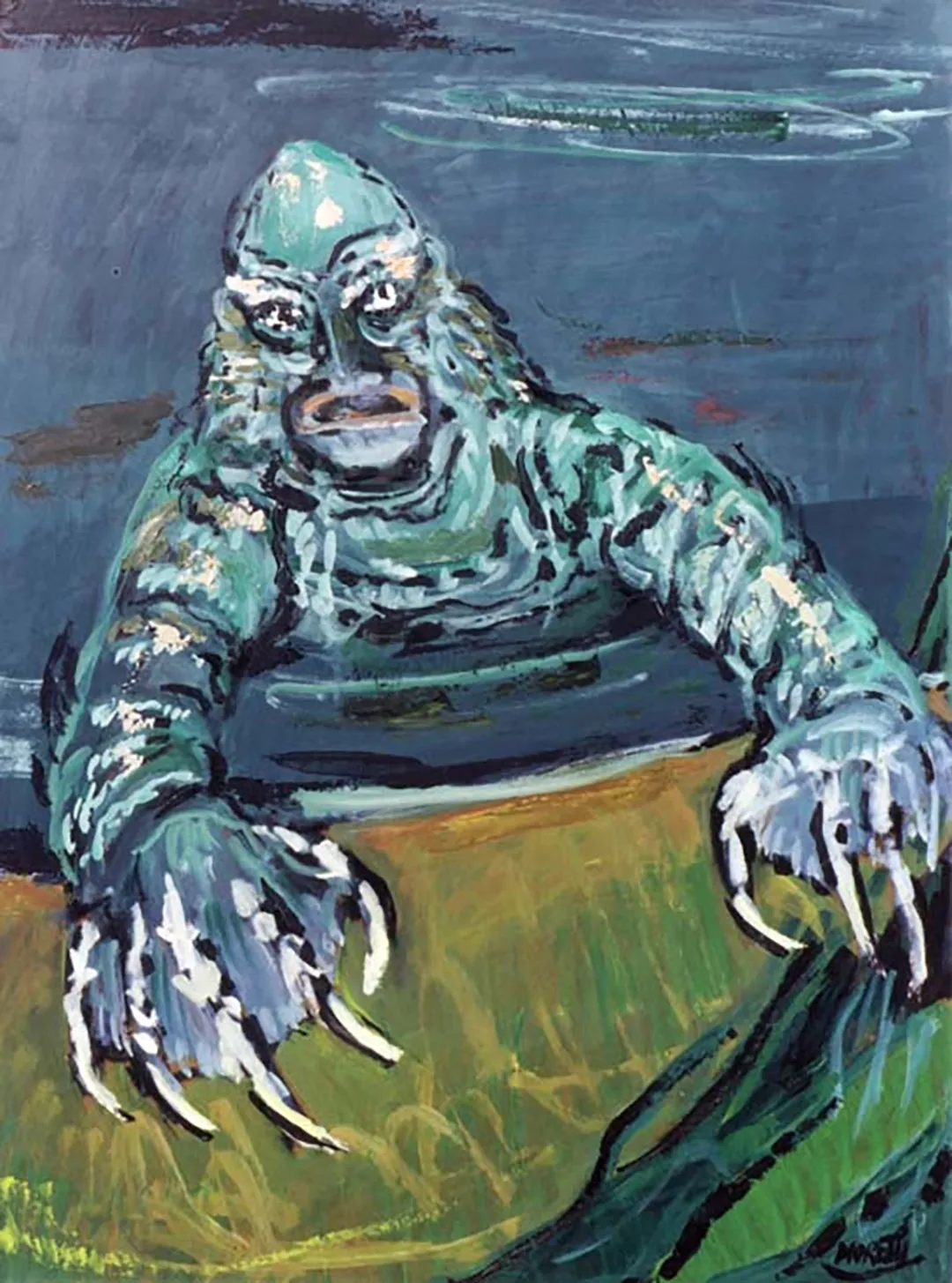 El monstruo de la Laguna Negra