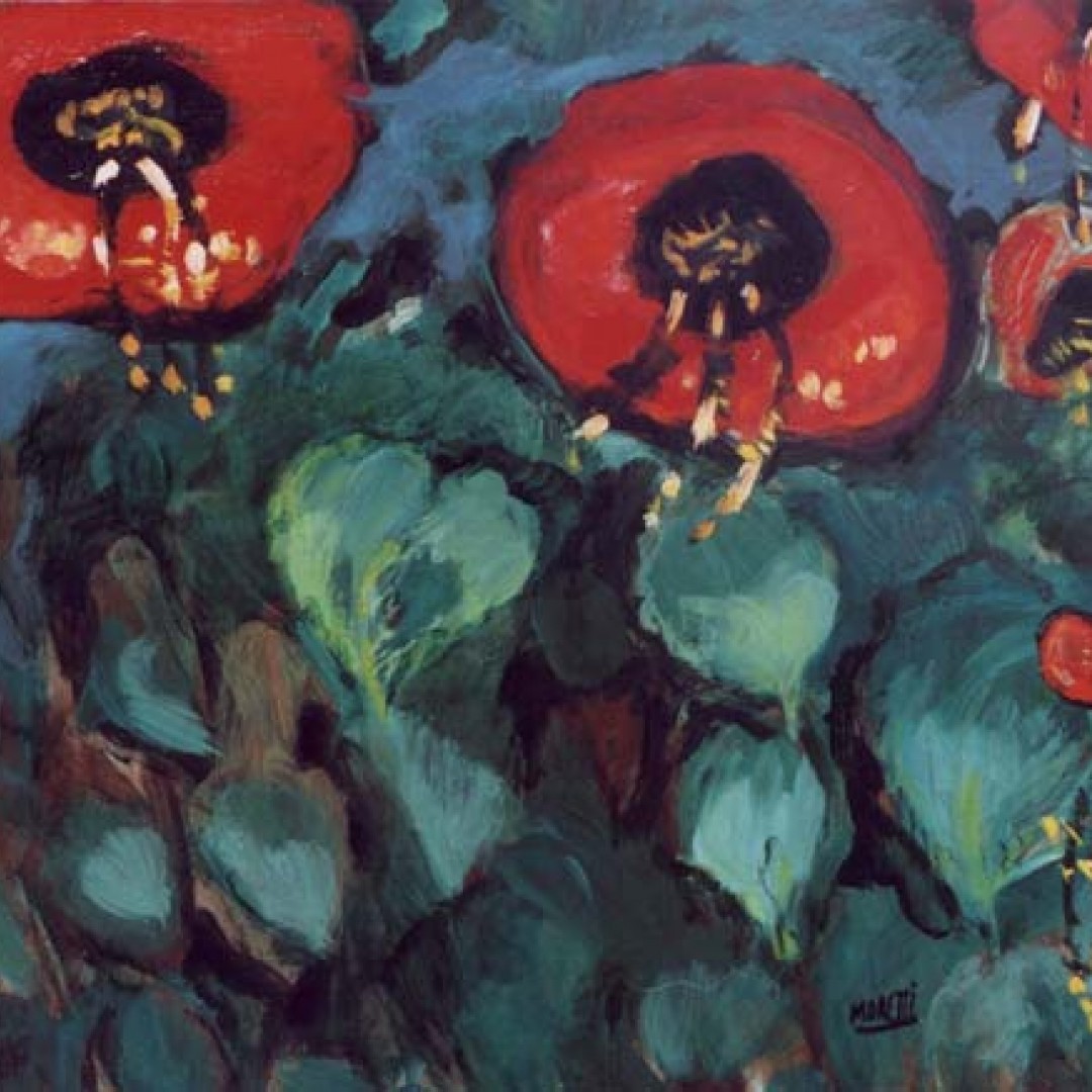 flores-rojas-acrilico-sobre-hardboard-60x70-cm-1993-